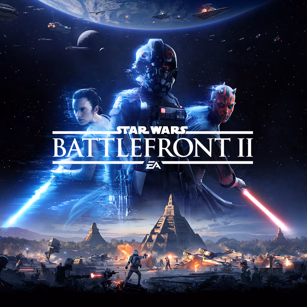 Star Wars Battlefront 2 multiplayer battle scene