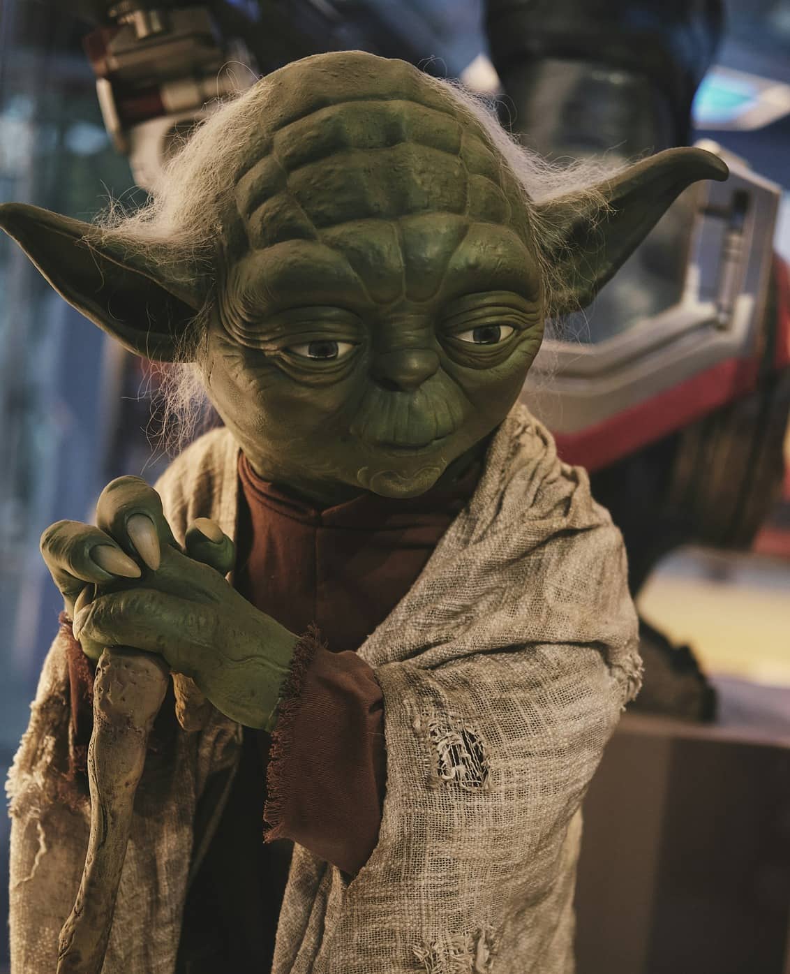 Yoda, the 900-year-old Jedi Master, in his final years
